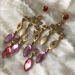 Charter Club Triple Reflective Cascade Earrings